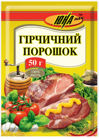 Гірчичний порошок Юна 50г